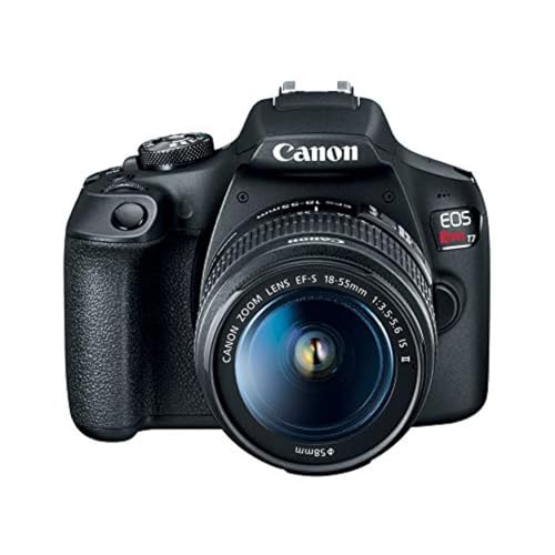 Canon EOS Rebel T7 DSLR Camera with 18-55mm Lens | Built-in Wi-Fi | 24.1 MP CMOS Sensor | DIGIC 4+ Image Processor and Full HD Videos