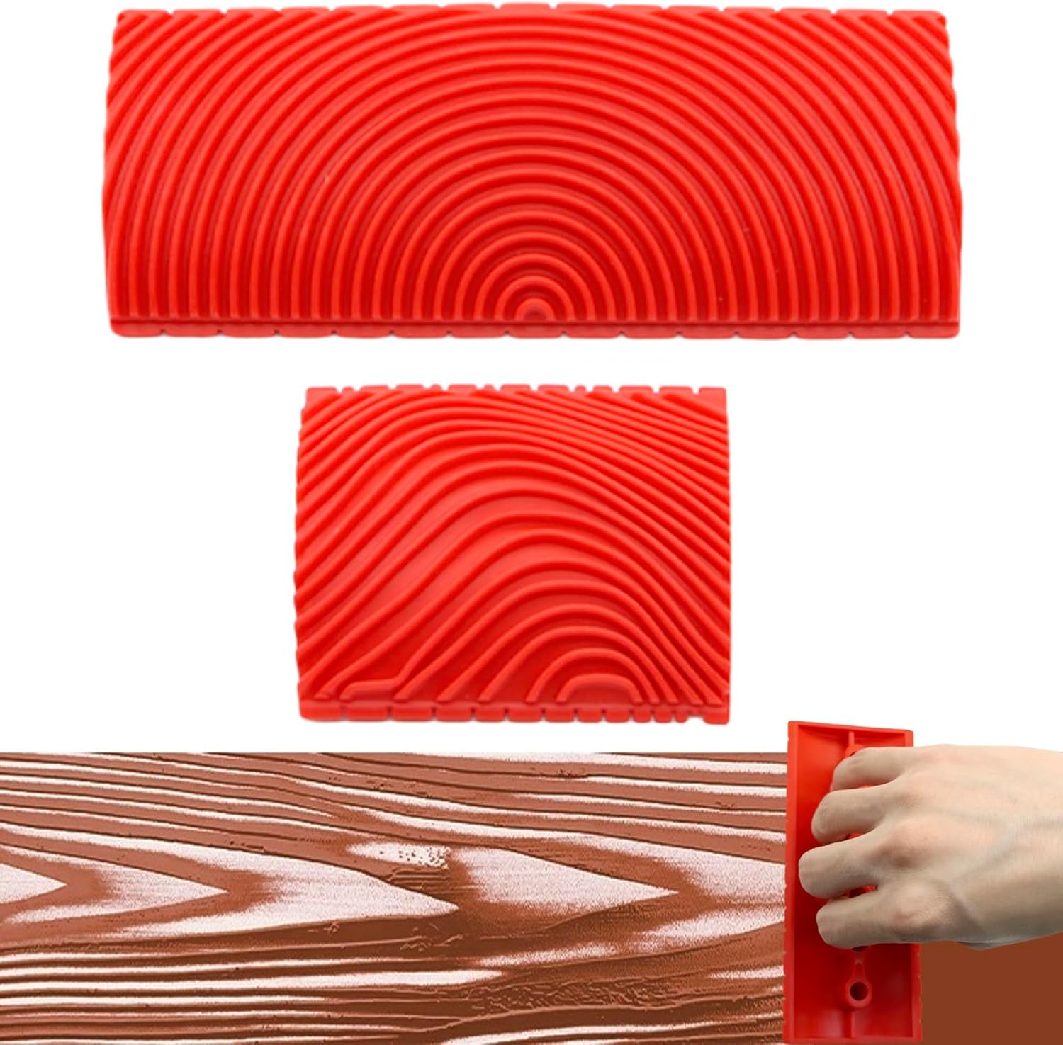Wood Grain Tool - Natural Woodgrain Maker for Decorative Painting Premium Wood Graining Tool Set Enhance Your DIY Projects with Wood Grain Patterns