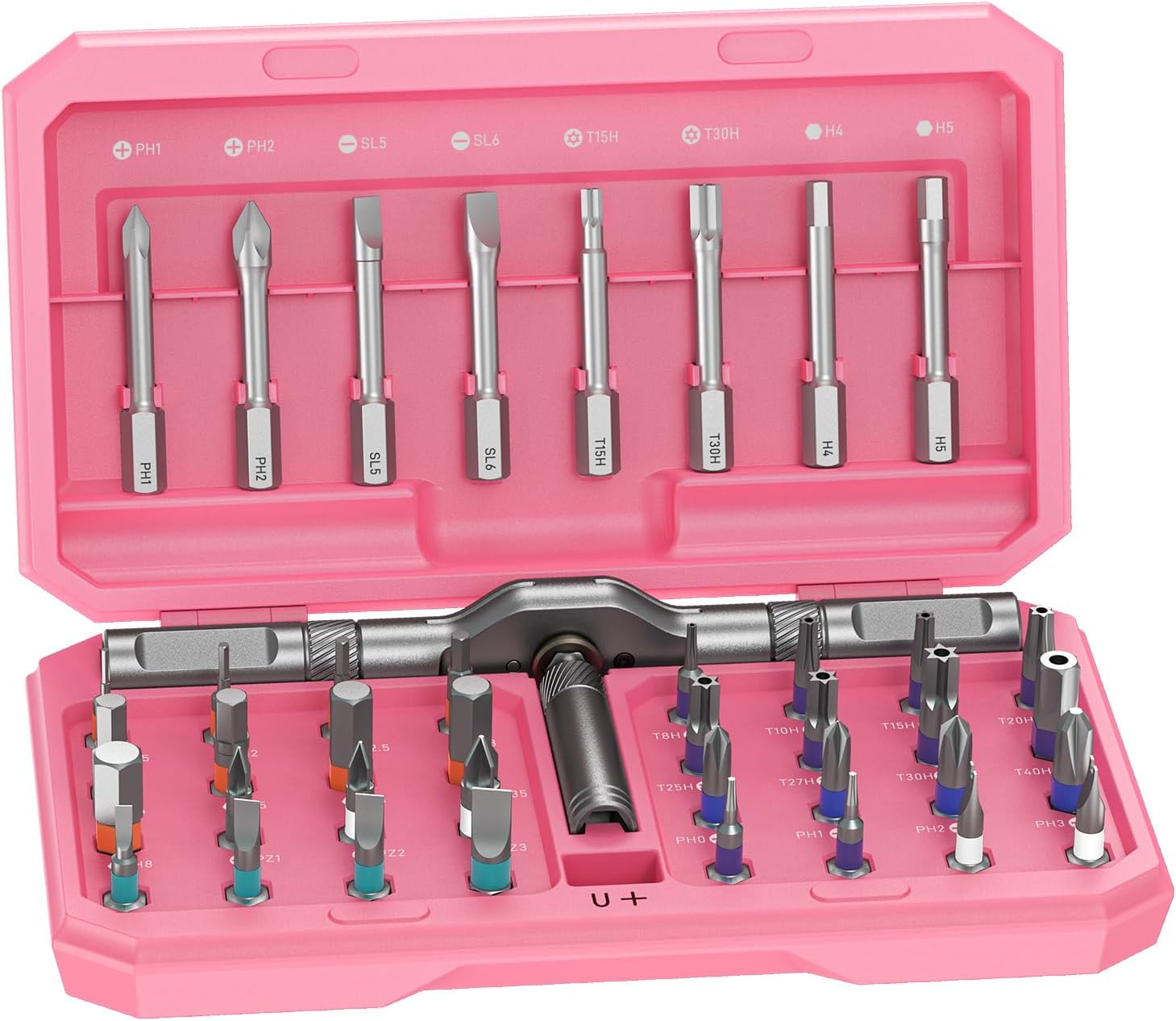 42 in 1 Magnetic Screwdriver. Screwdriver Set. Multi Bit Ratcheting Screwdriver Set with Storage Case Repair Tool Kit for Computer. Eyeglass. Bicycles. Watch. Ring Doorbell. Furniture and DIY